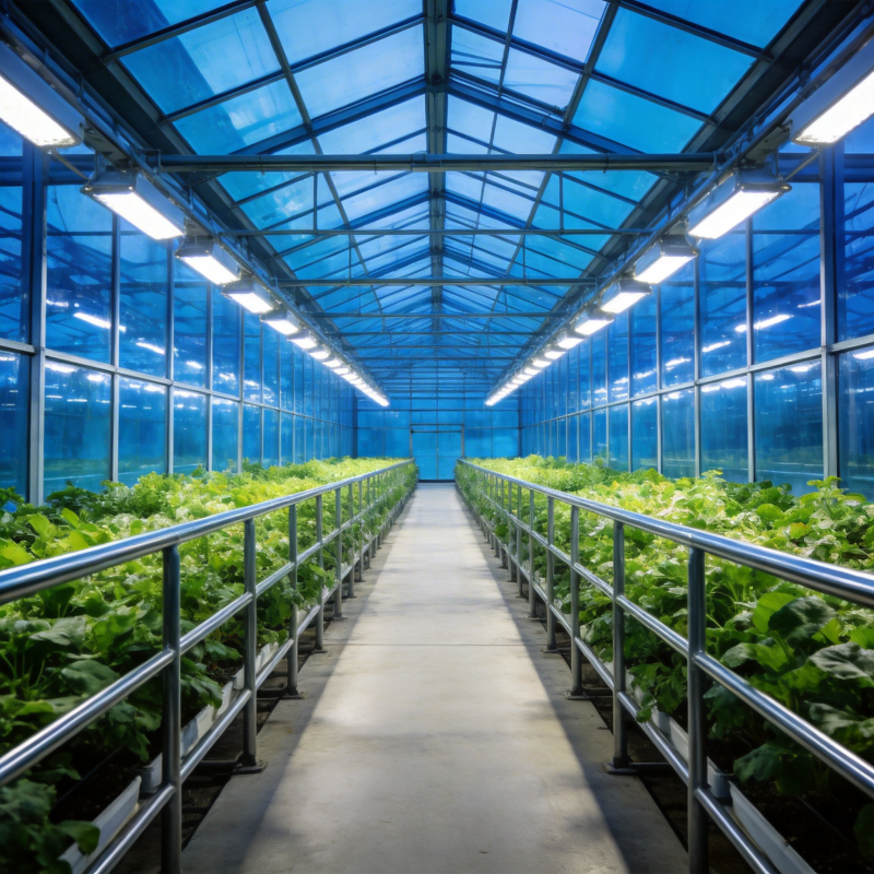 智能温室种植园图片