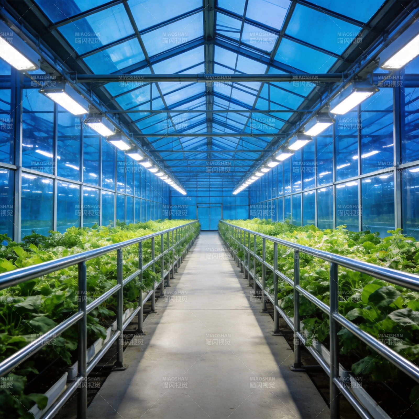 智能温室种植园图片