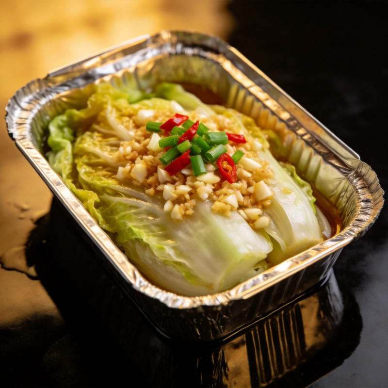 蒜蓉娃娃菜图片