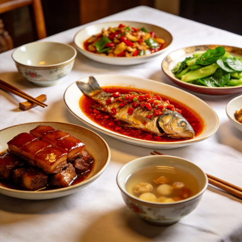 美味家常菜宴图片