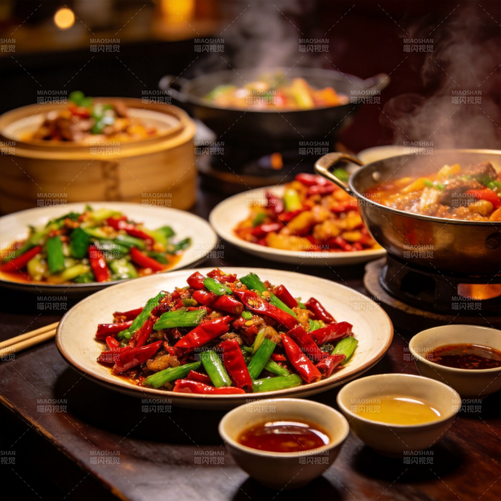 麻辣鲜香 热气腾腾图片