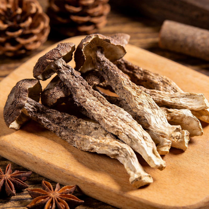 干香菇特写图片