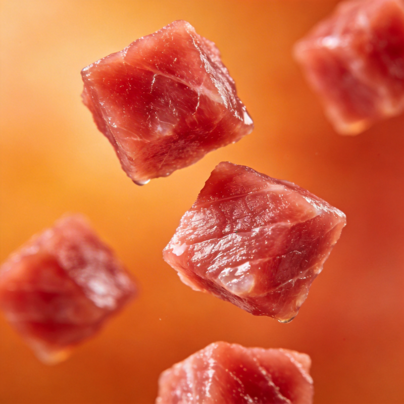 鲜嫩生鱼块图片