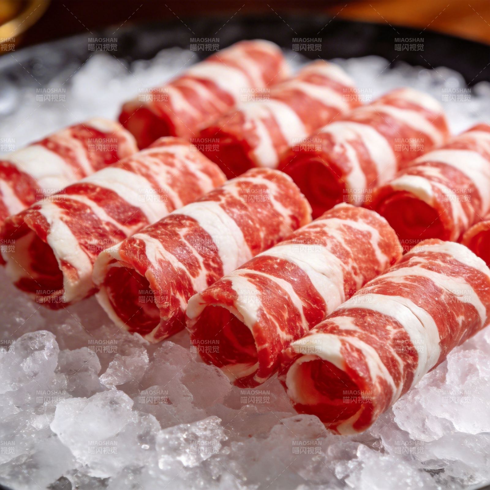 冰镇肥牛卷图片