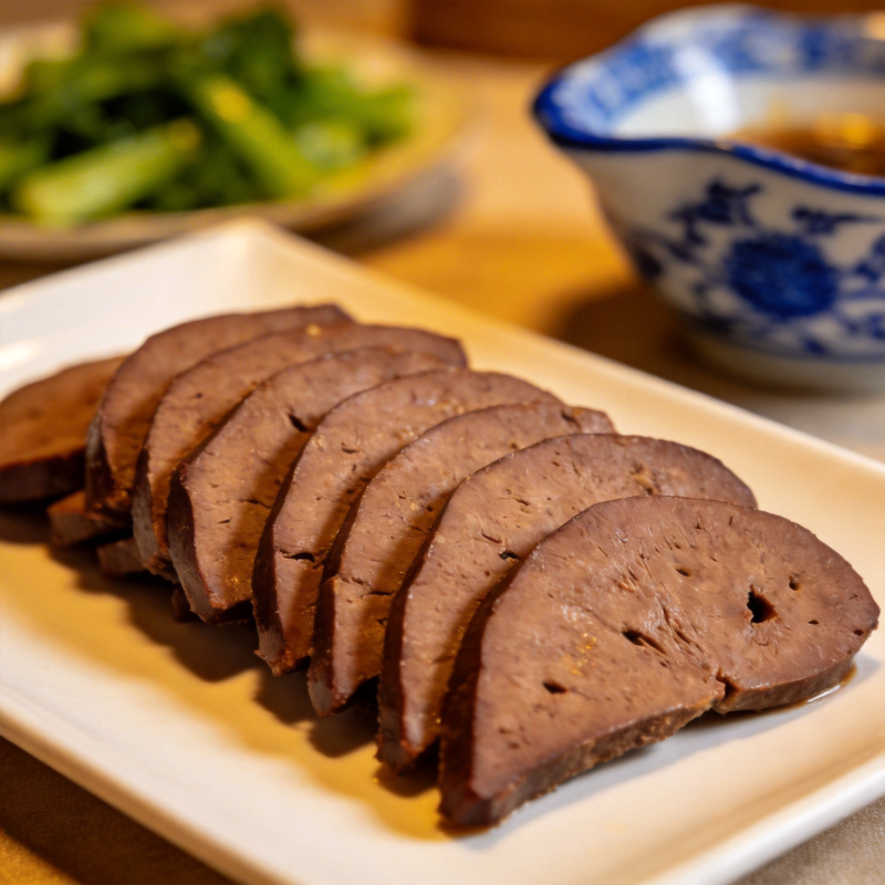 美味卤猪肝图片