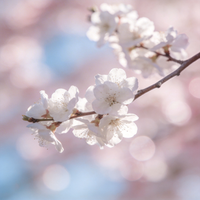 樱花绽放春意浓图片
