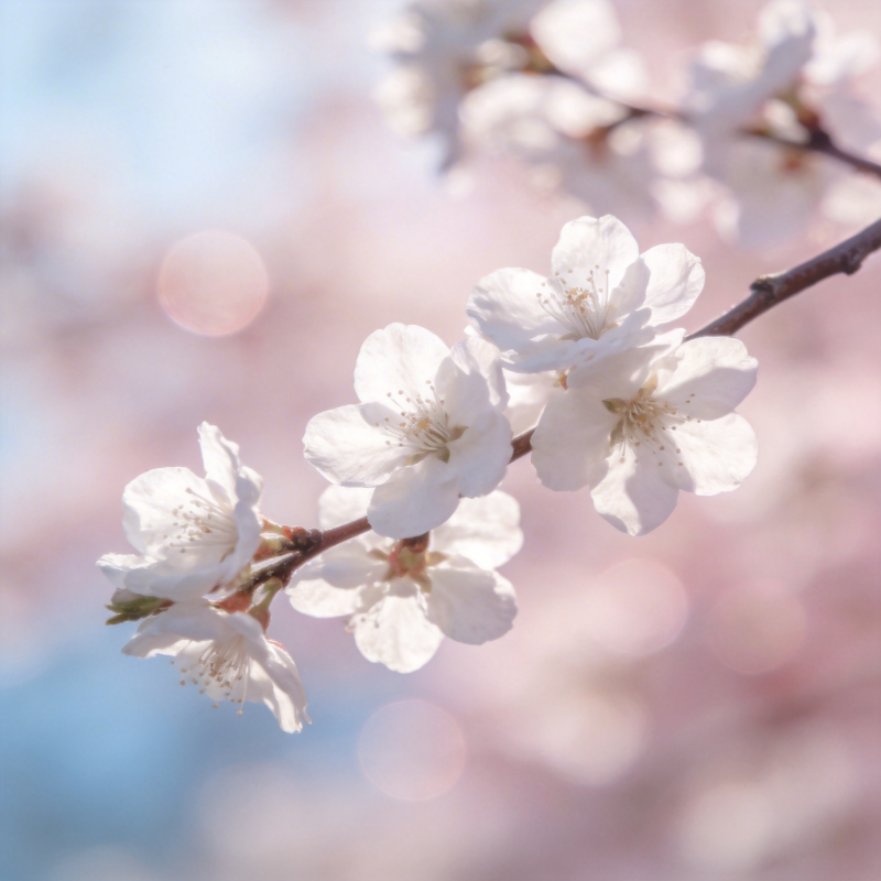 樱花绽放春意浓图片