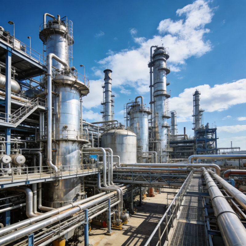 工业厂区全景图片