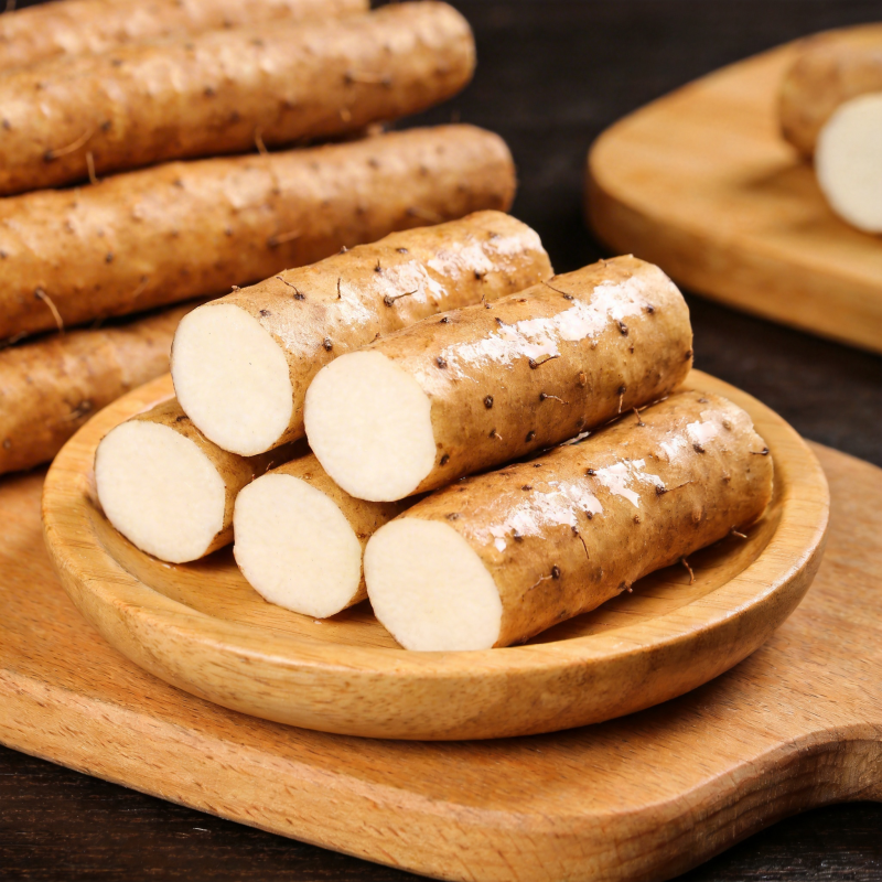 新鲜山药切段图片