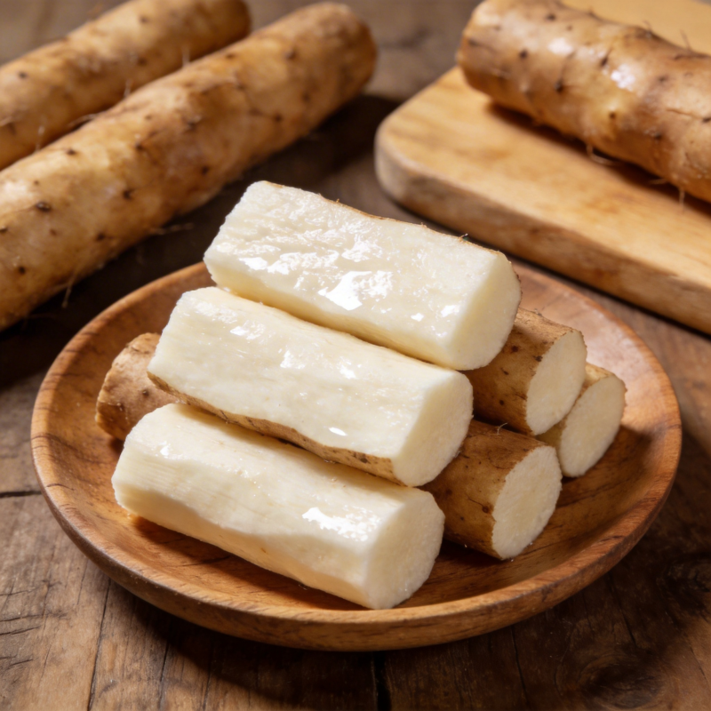 新鲜山药切片图片