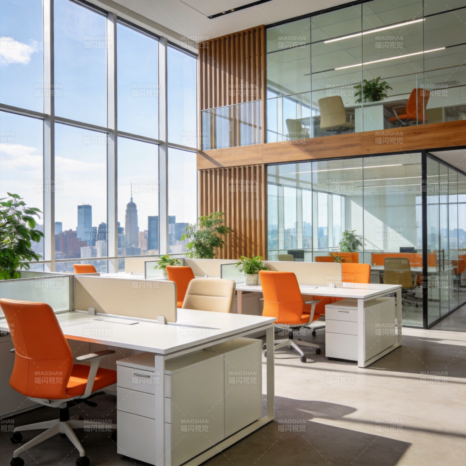 现代办公空间图片