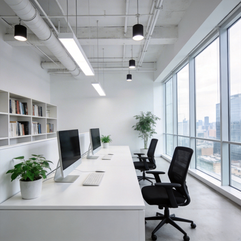 现代简约办公室图片