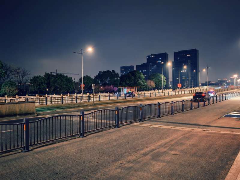 夜景城市道路图片
