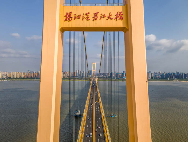 杨泗港长江大桥图片