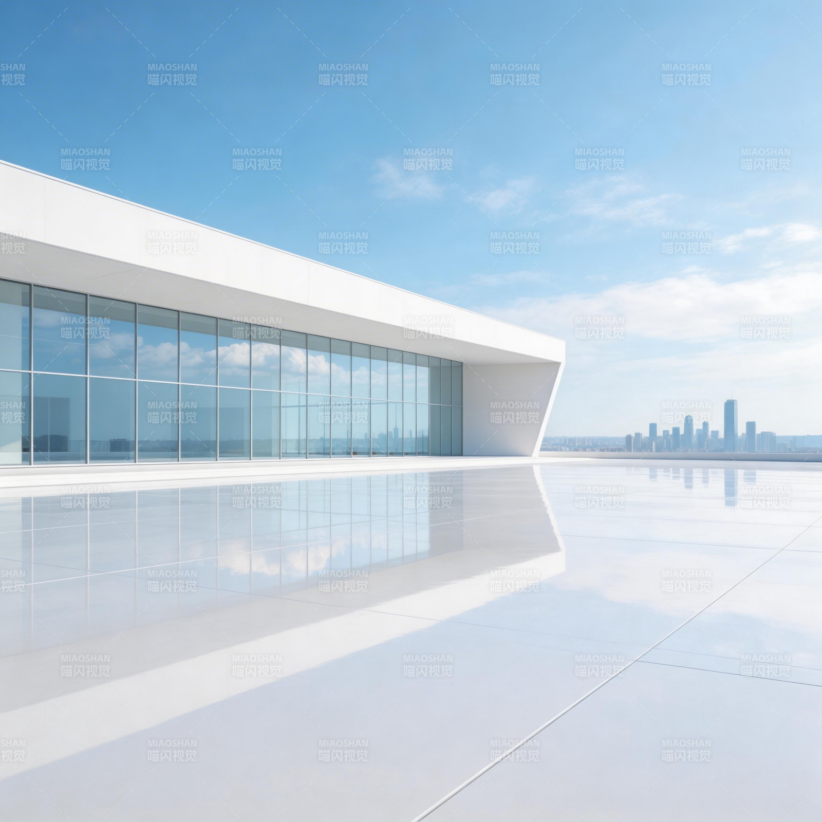 现代建筑与城市天际线图片