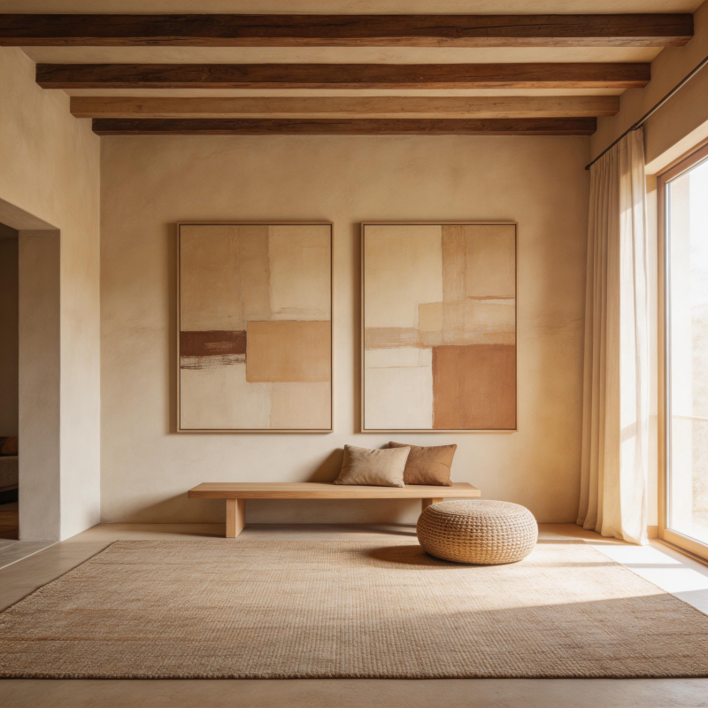 极简静谧空间图片