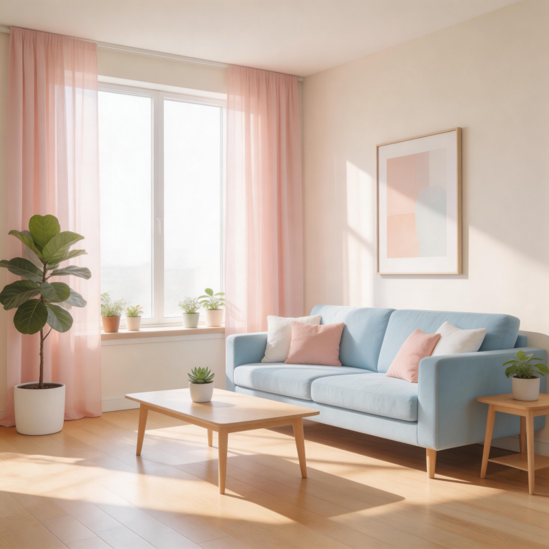 温馨客厅布置图片