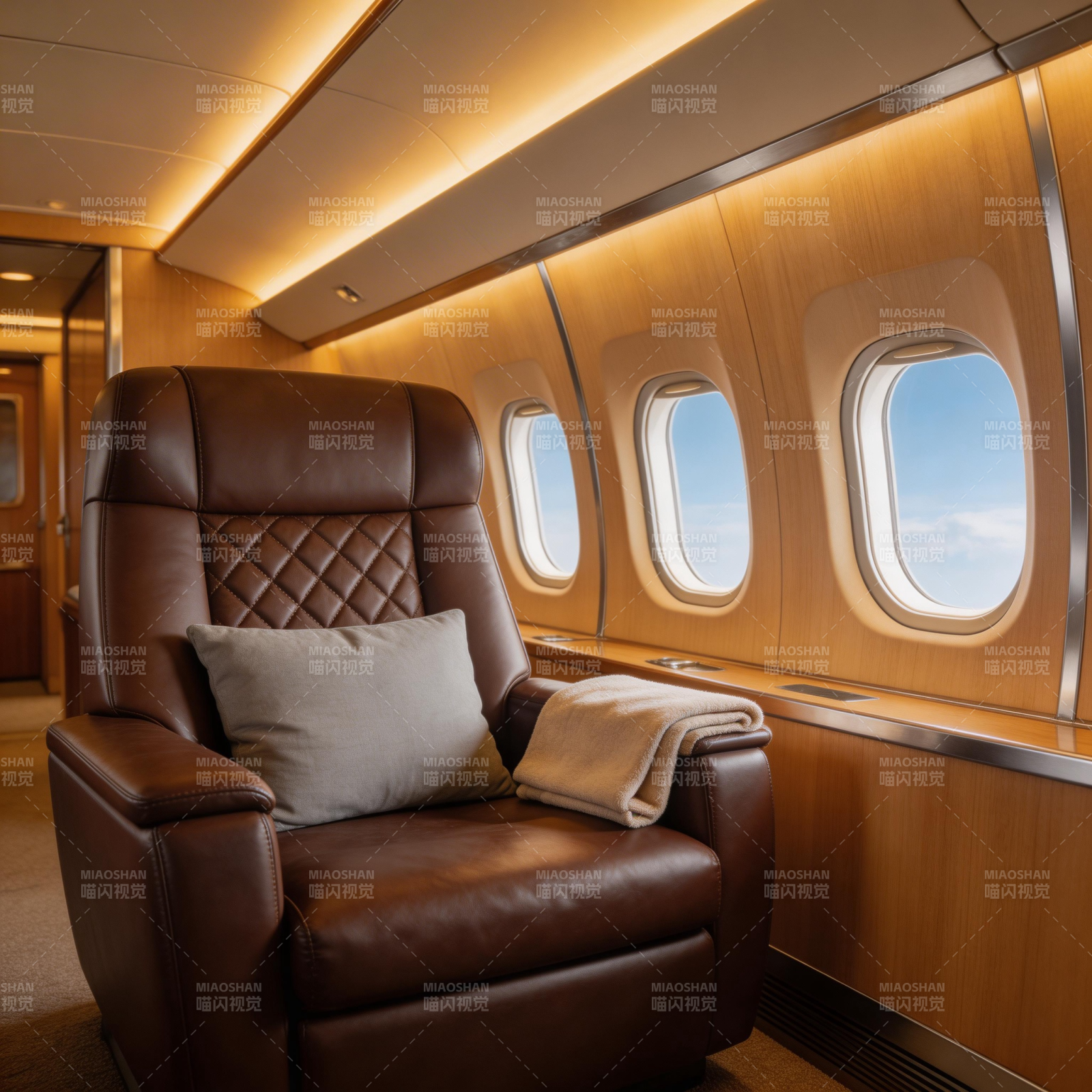 豪华头等舱座椅图片