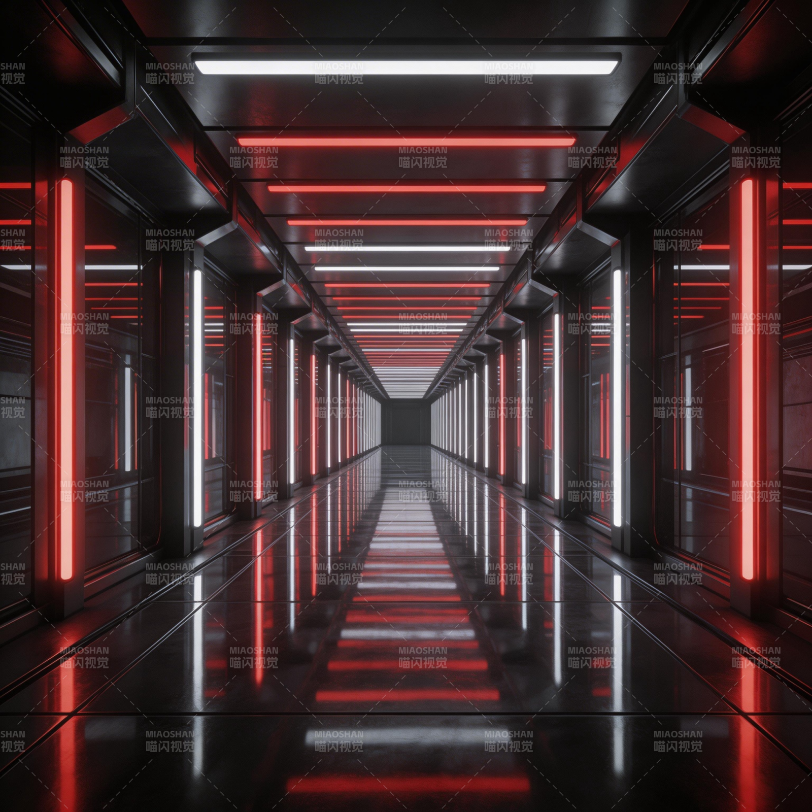 红光走廊图片