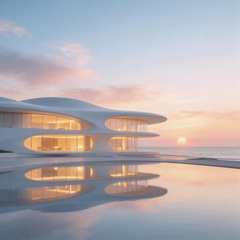 海边未来之居图片