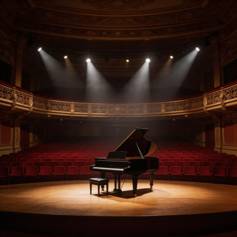 钢琴独奏之夜图片
