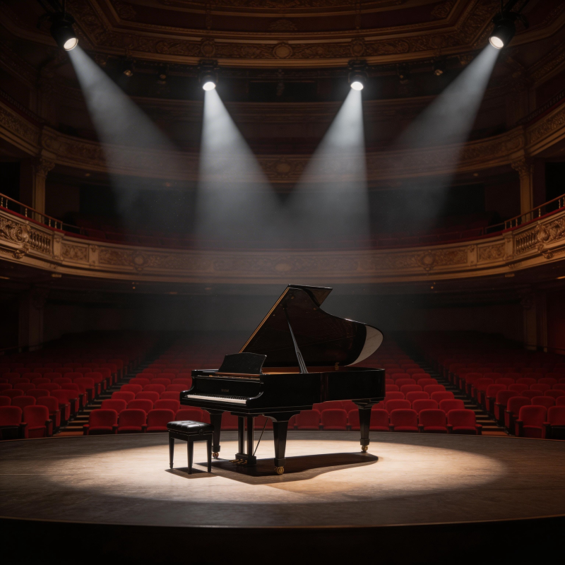 钢琴独奏之夜图片