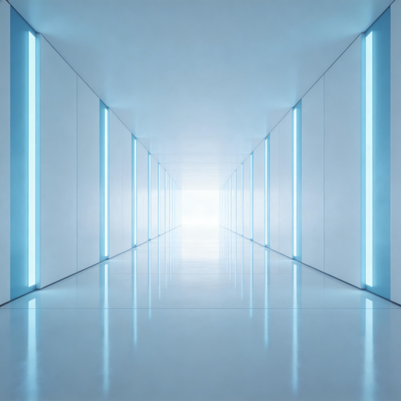 未来走廊光影图片