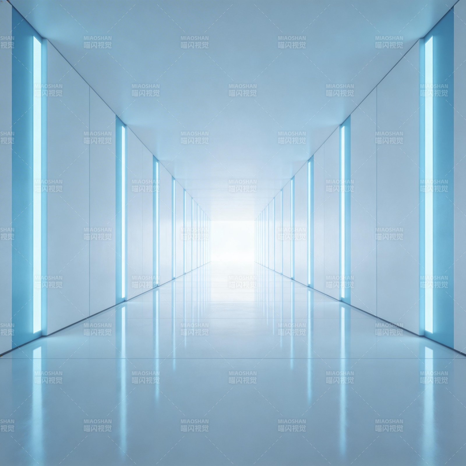 未来走廊光影图片