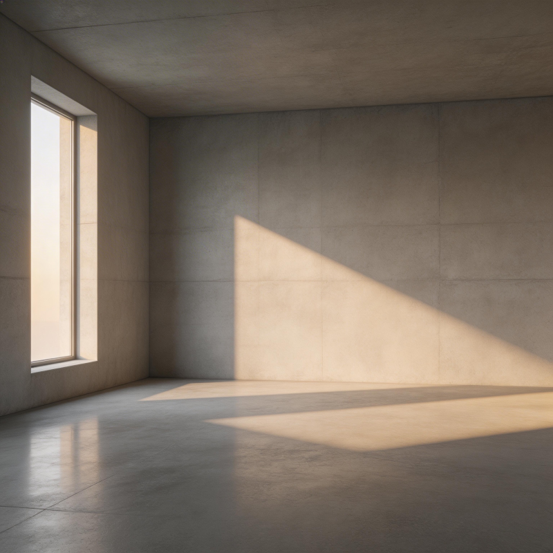 光影交错的空室图片