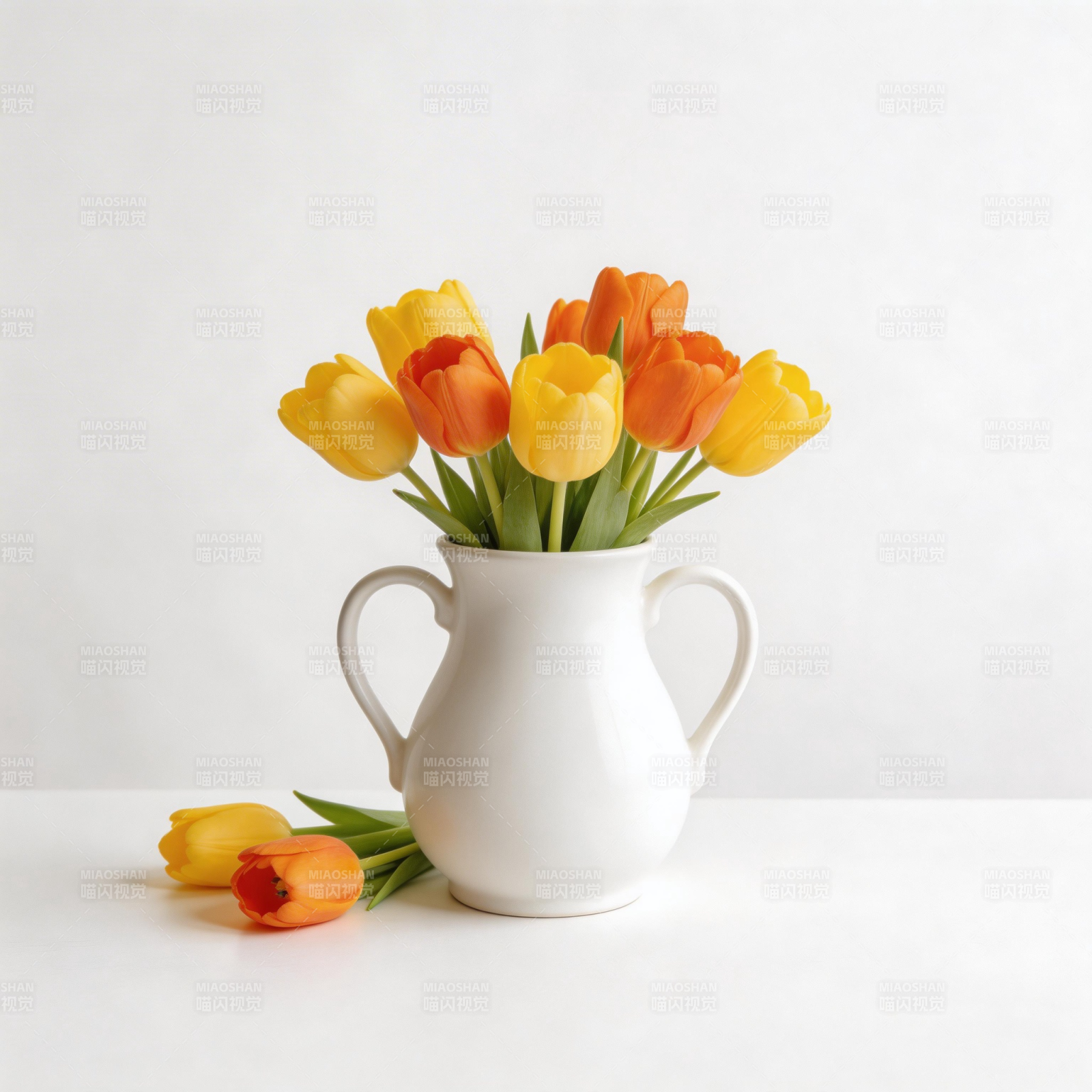 郁金香花束图片