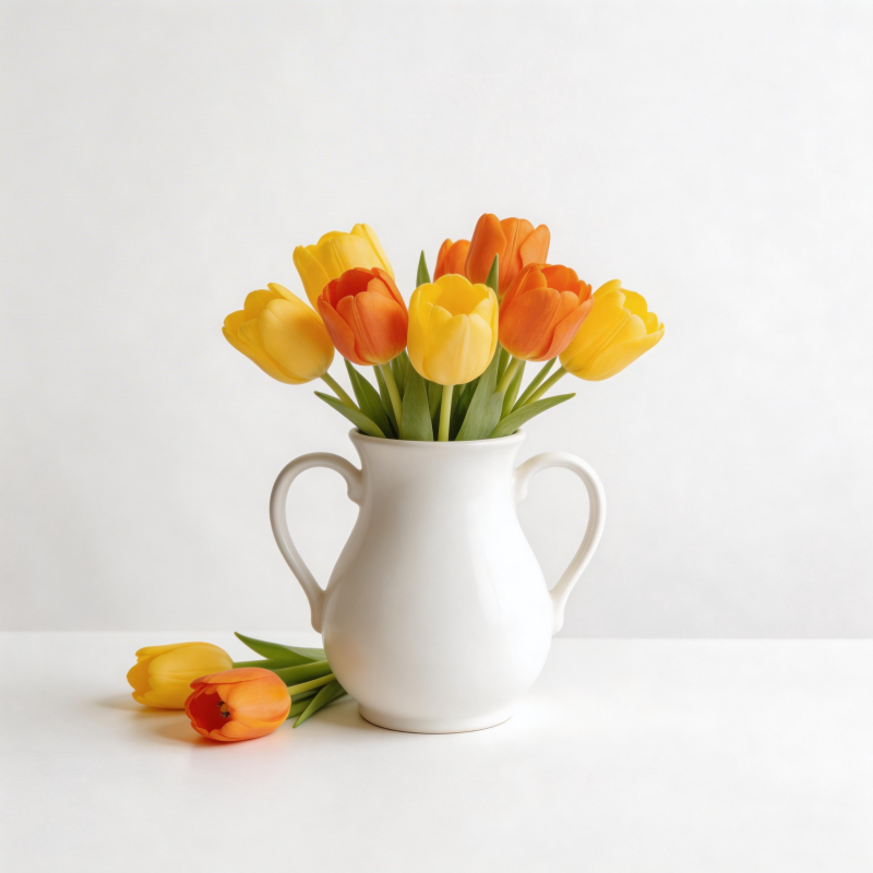 郁金香花束图片