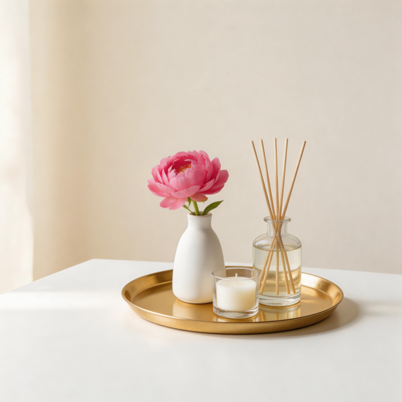 静谧花香时光图片