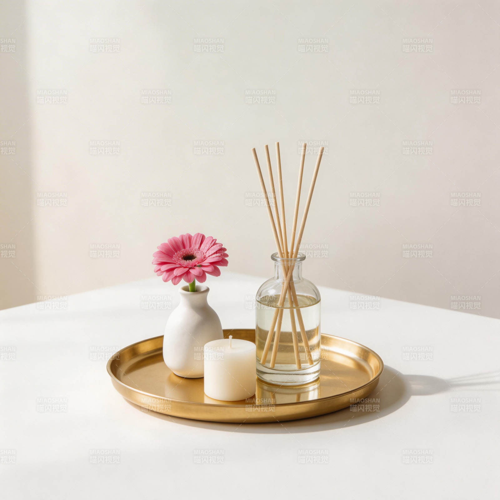 香氛花艺静物摆设图片