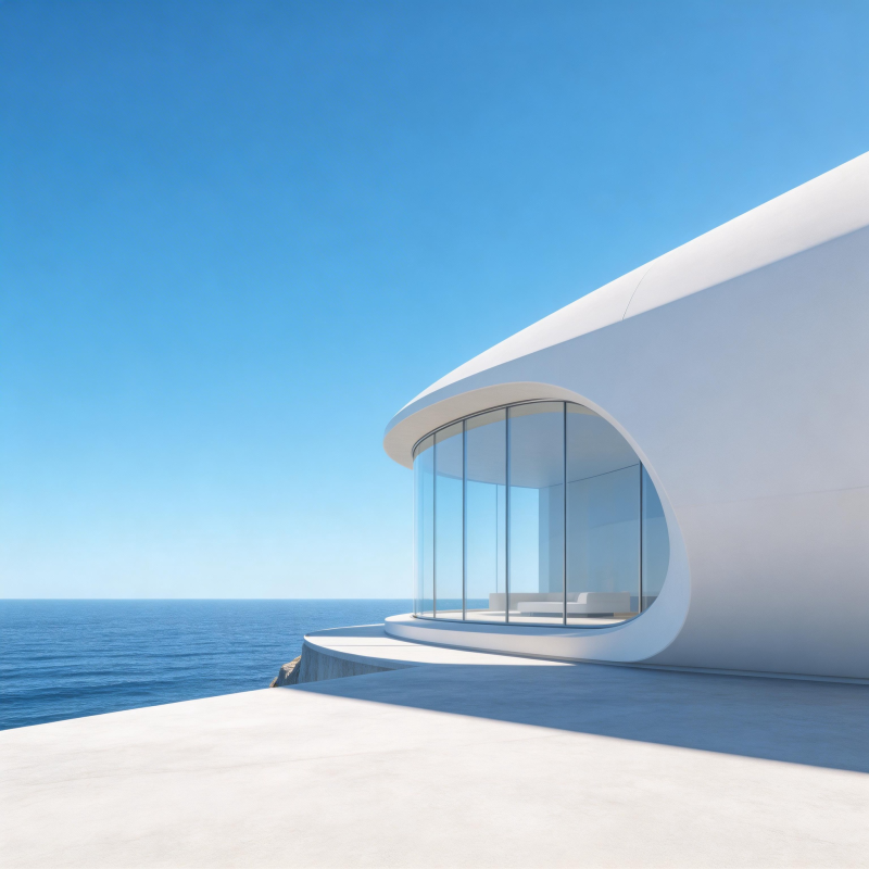 海边现代建筑图片