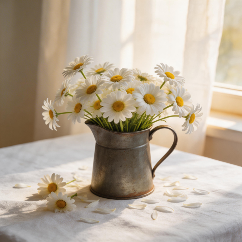 雏菊静谧时光图片