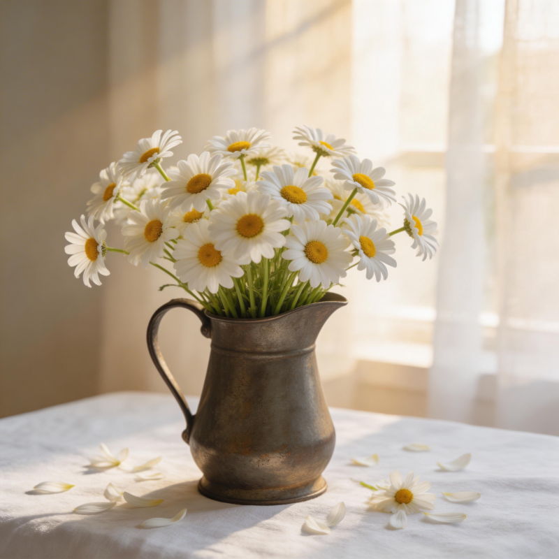 雏菊静谧时光图片