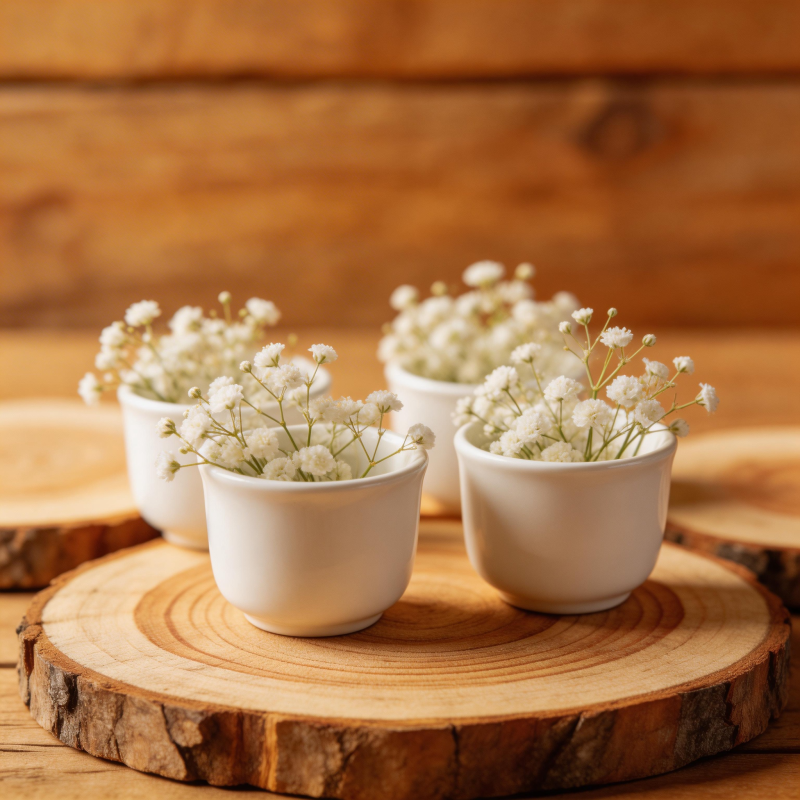 小花杯中的自然美图片