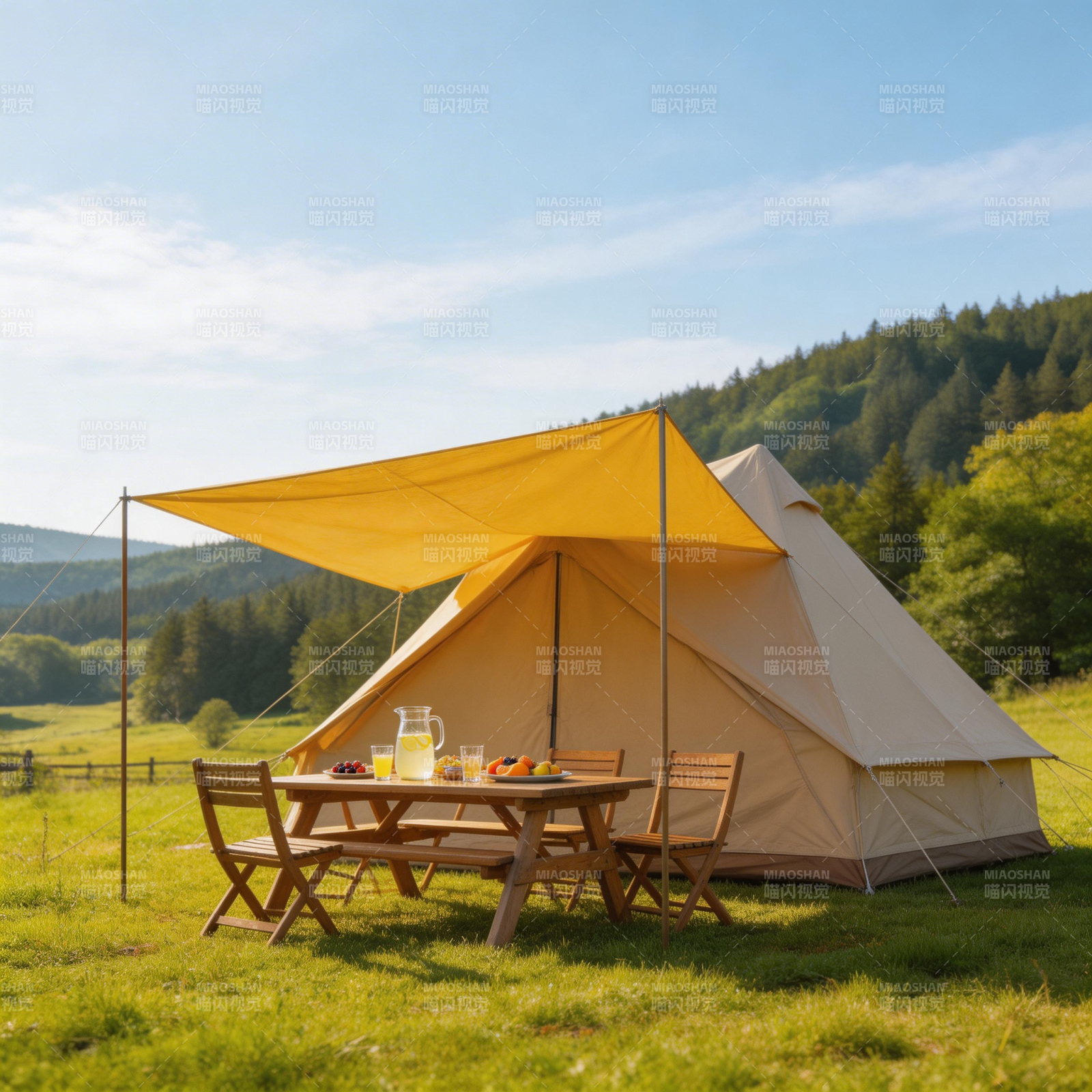 户外露营 享受自然图片