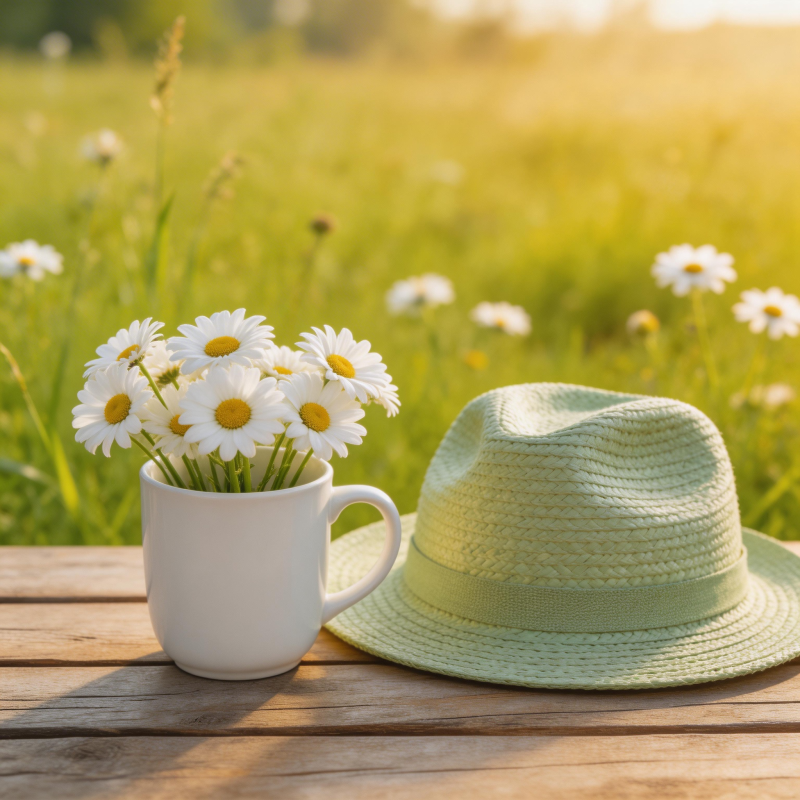 春日花影静谧时光图片