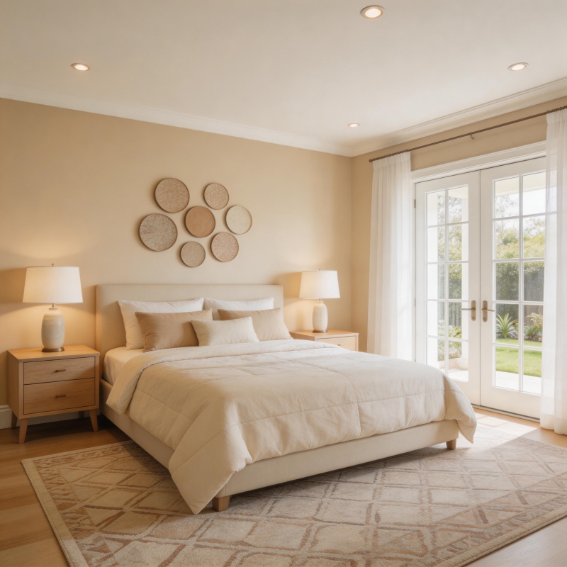 温馨卧室 自然光盈图片