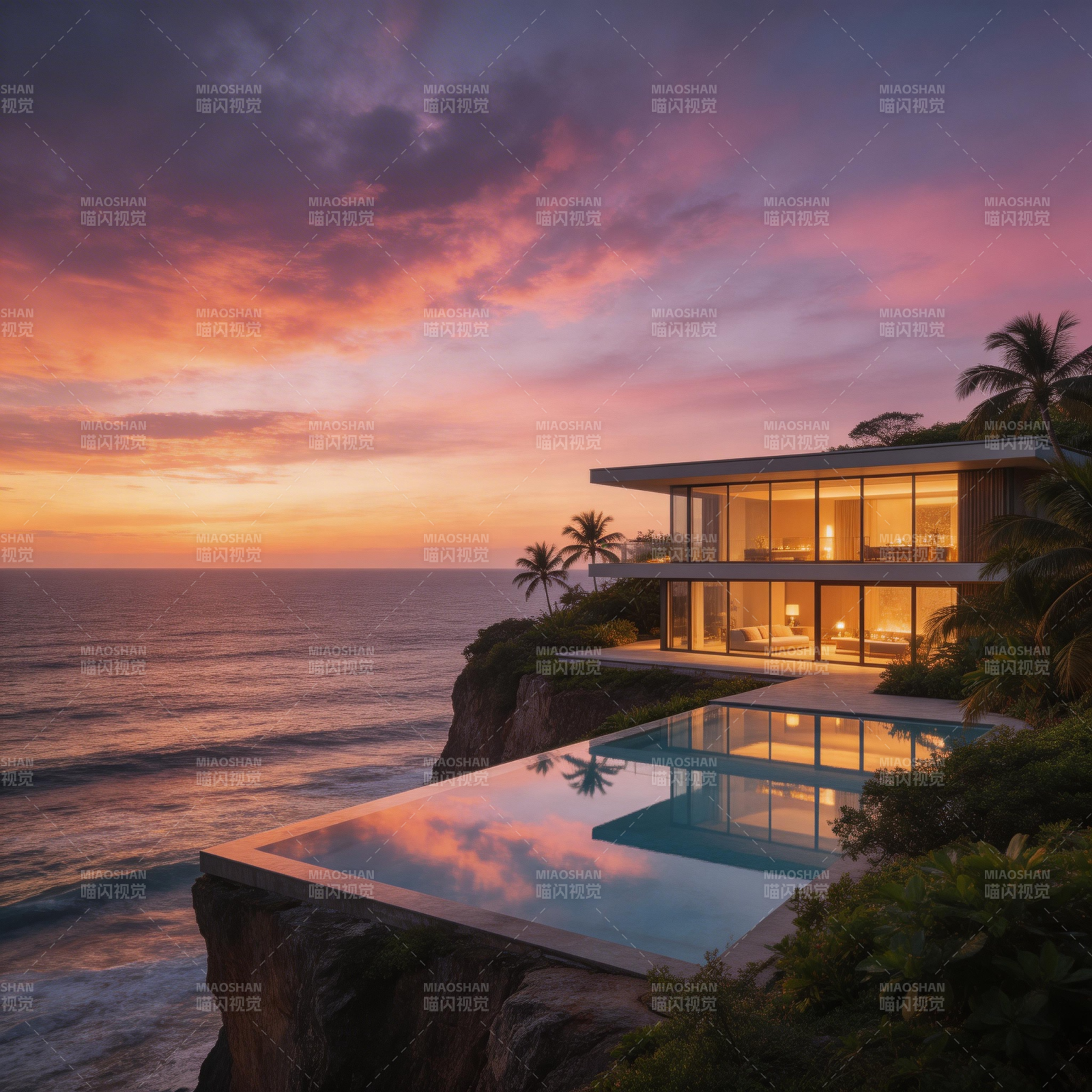 悬崖海景别墅图片