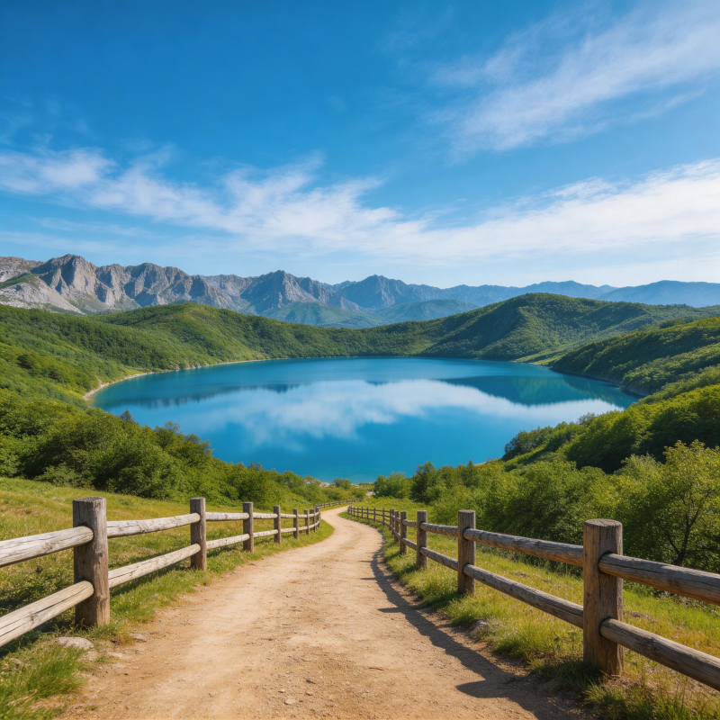 湖光山色 心旷神怡图片