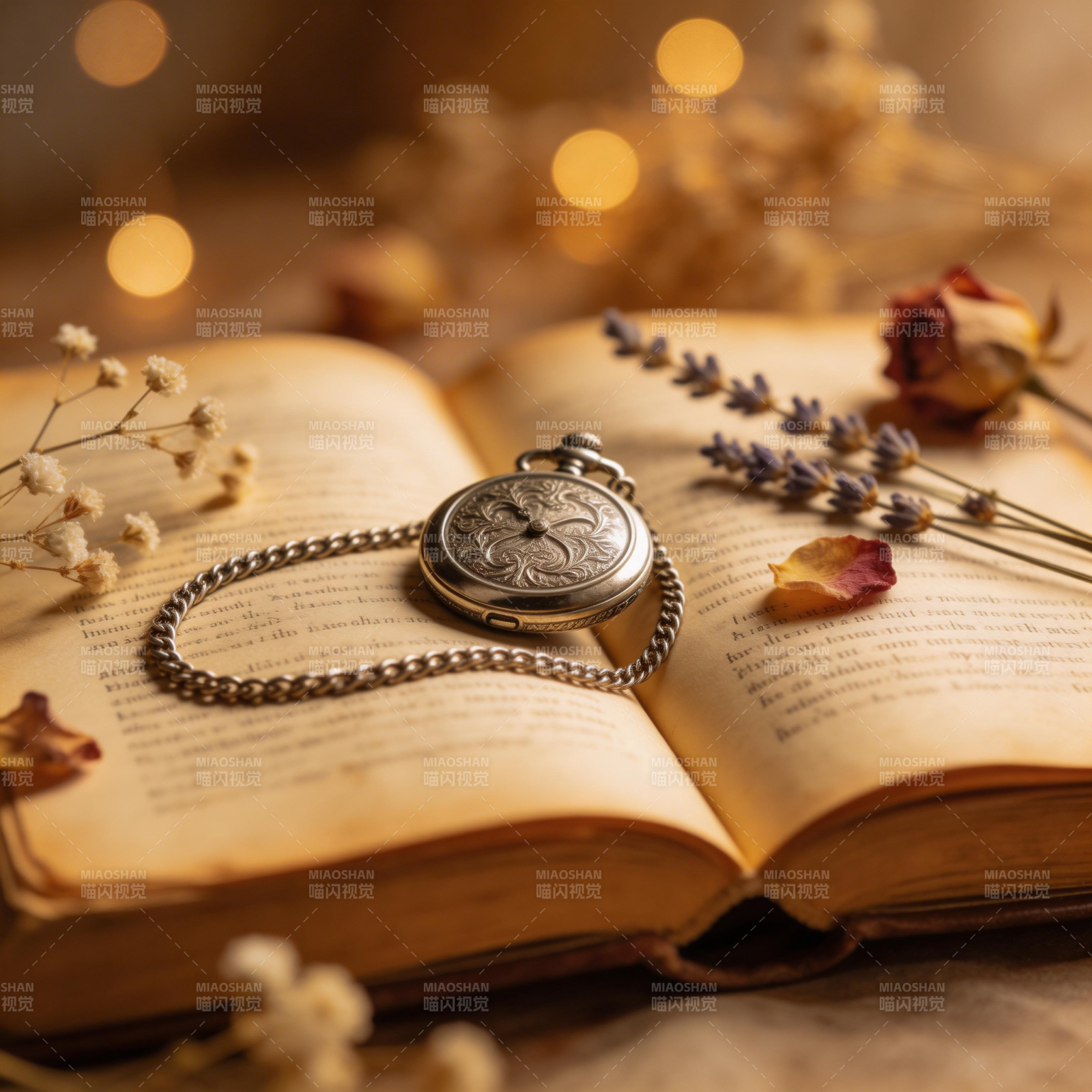 时光静好 书页留香图片