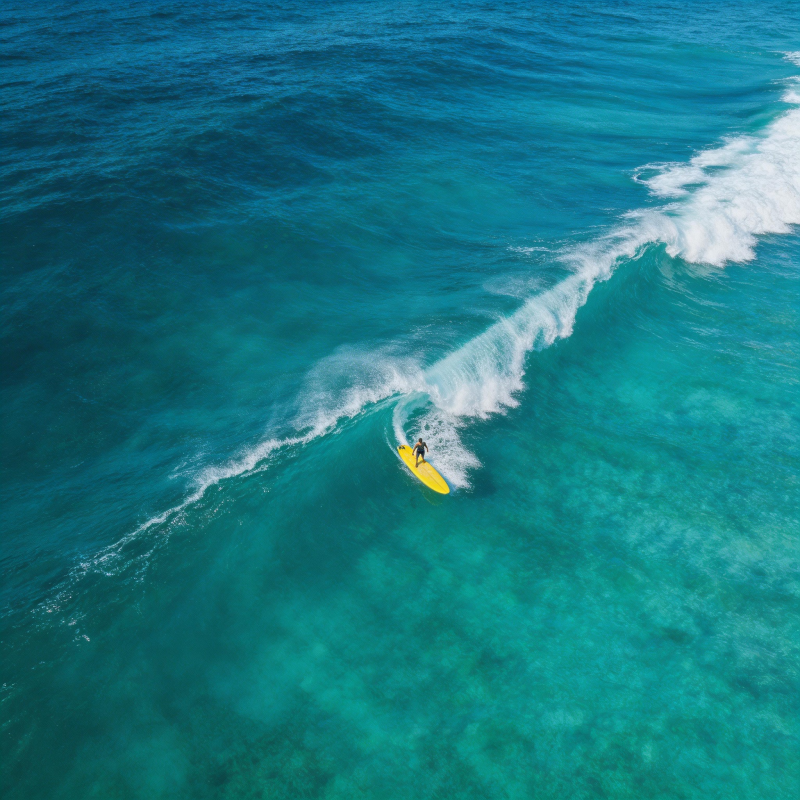 冲浪者乘风破浪图片
