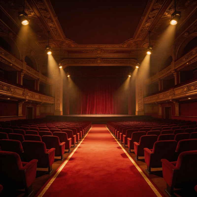 华丽剧院内景图片