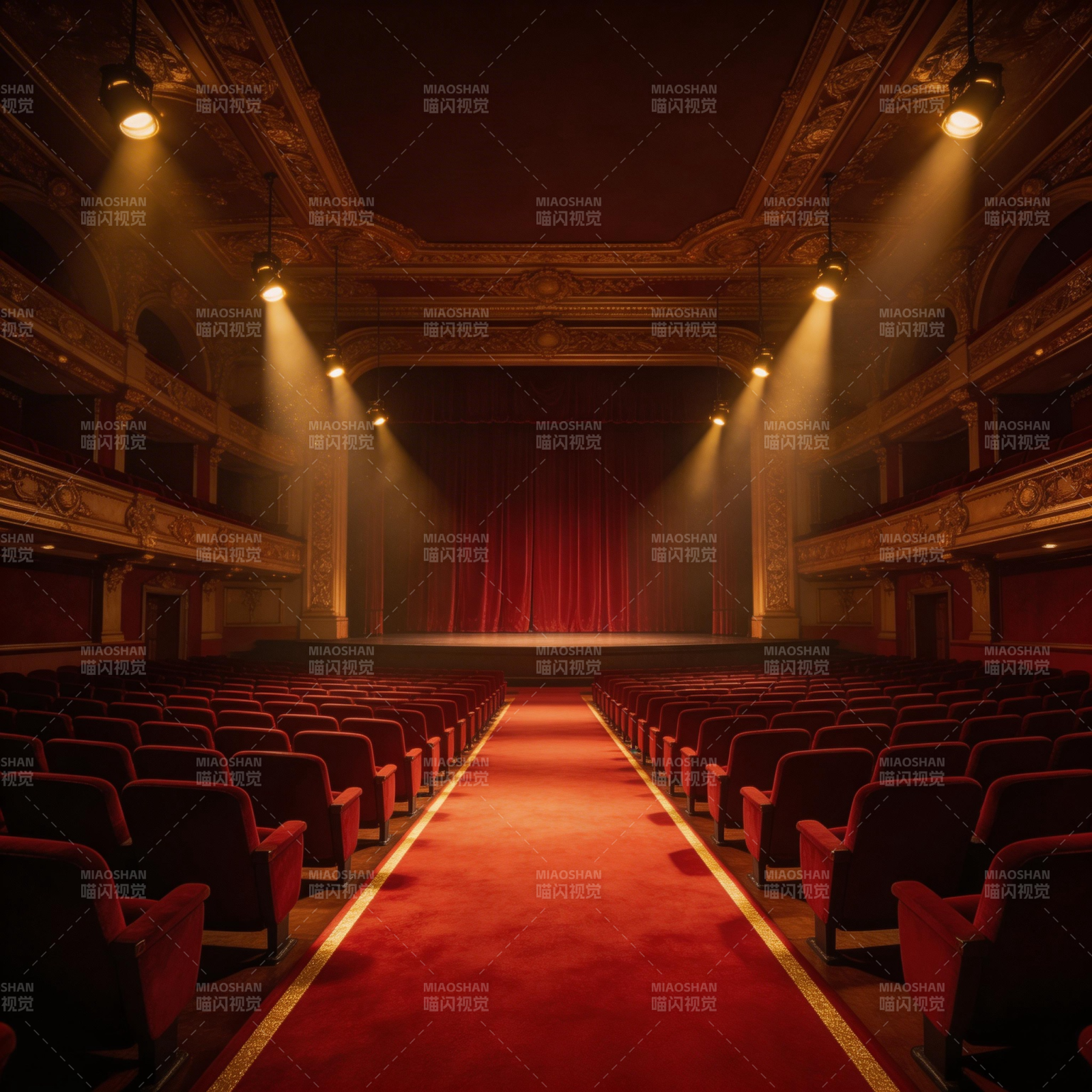 华丽剧院内景图片