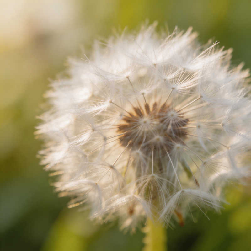 蒲公英的种子头图片
