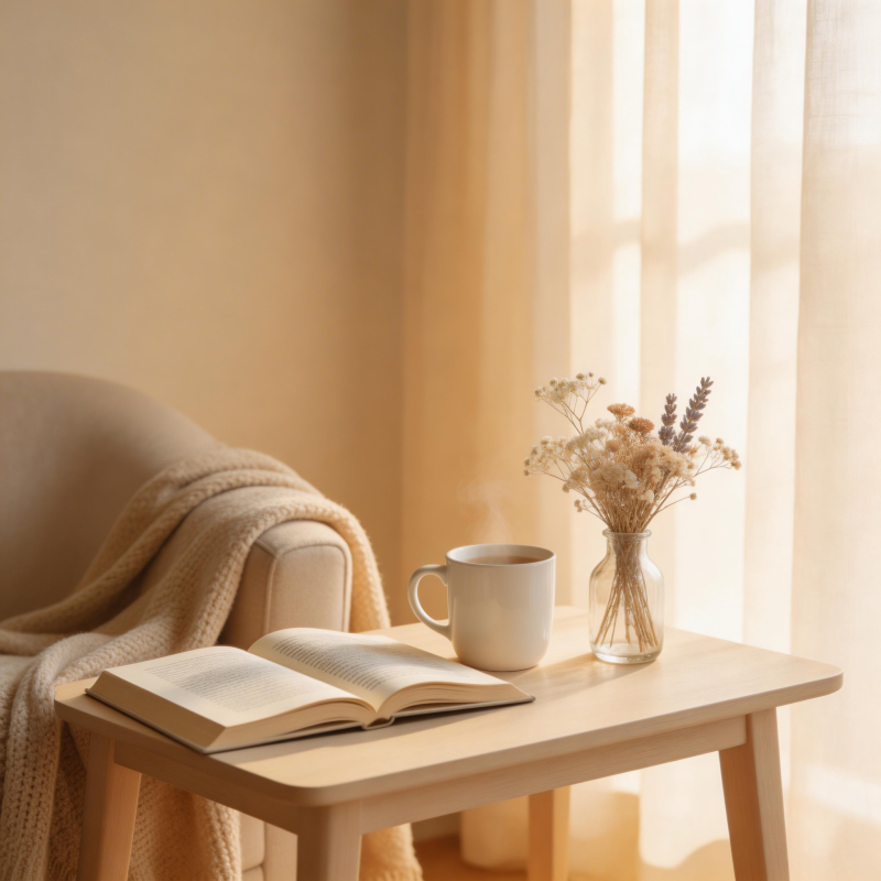 静谧阅读时光图片