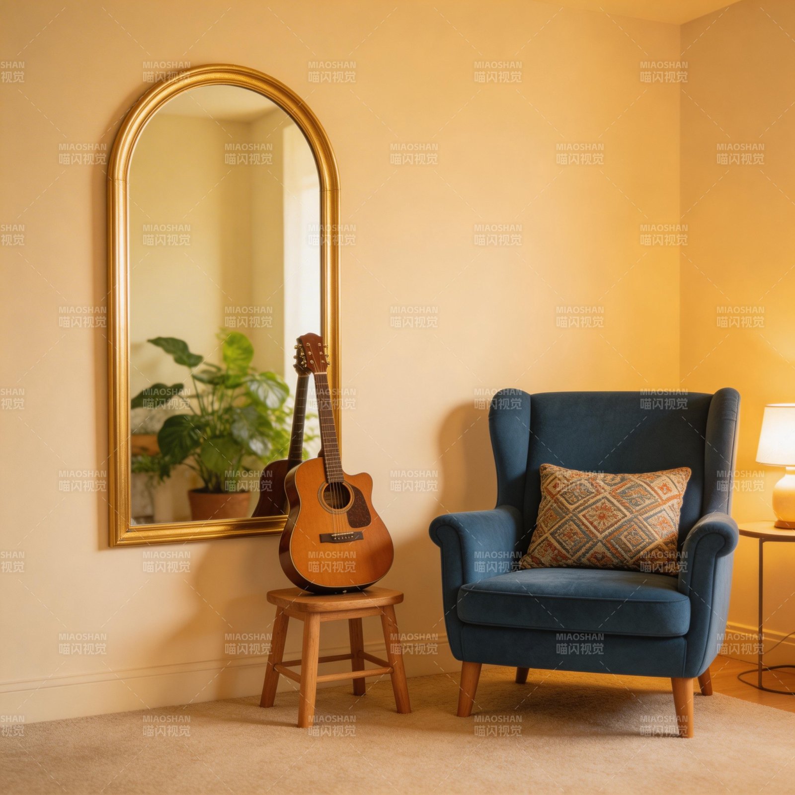 温馨角落 吉他伴读图片