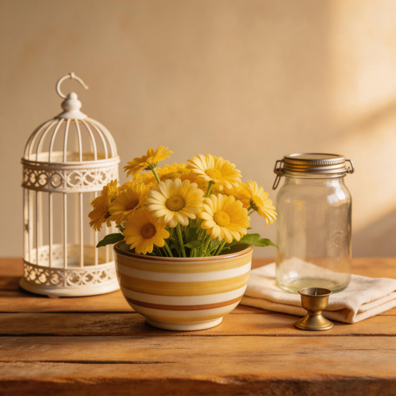 花香满屋 静谧时光图片